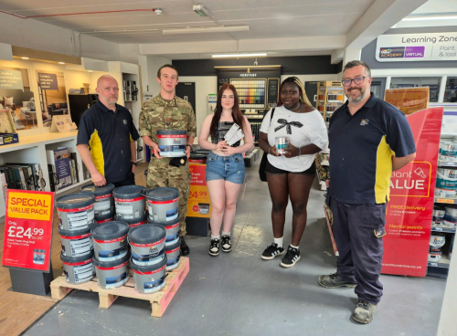 Exciting to announce a new partnership with Dulux Peterborough 